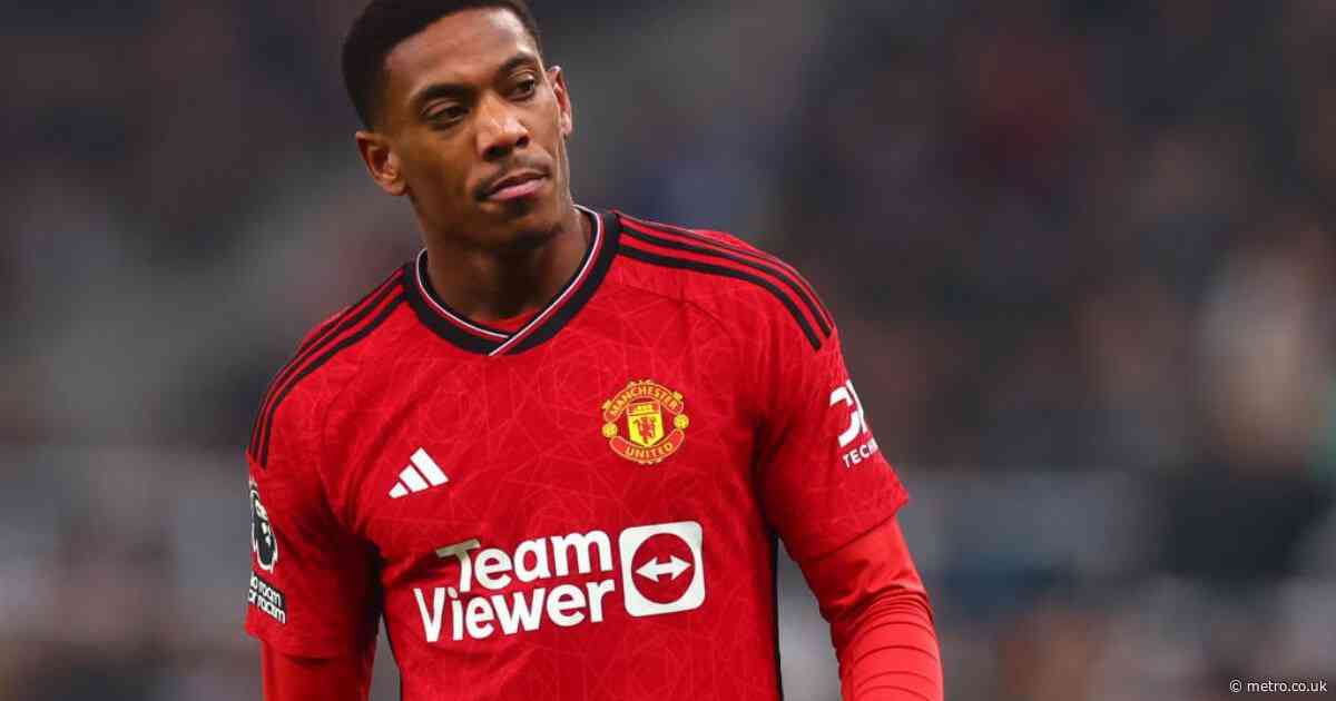 Anthony Martial returns to Manchester United training after three months out