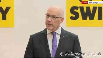 John Swinney says he WILL bid for SNP leadership as 'Sturgeon apologist' says he can save the party from meltdown… but Kate Forbes is also poised to announce plans as poll finds Scots would prefer her despite backlash at devout Christian views