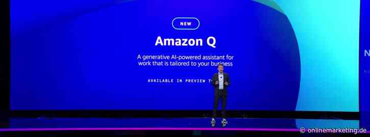 AWS launcht KI-Assistenz Amazon Q