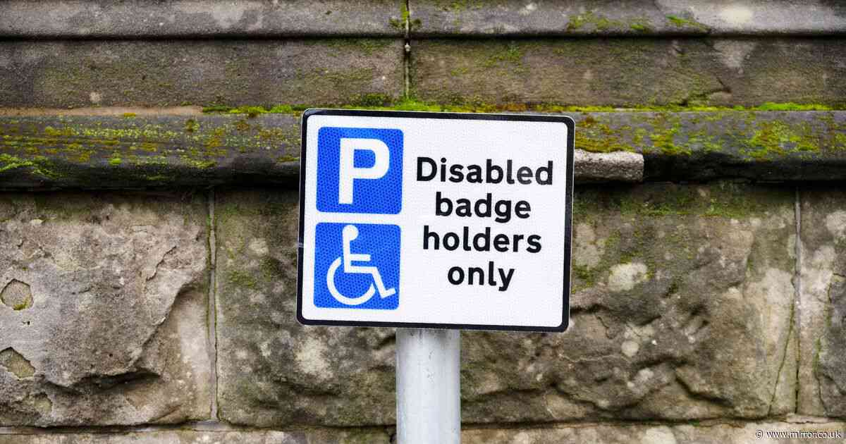 Blue Badge holders cannot park in 11 certain places at any time of the day or night