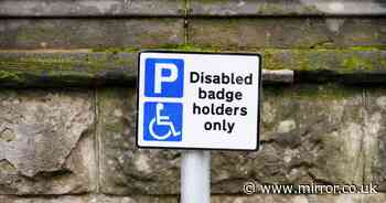 Blue Badge holders cannot park in 11 certain places at any time of the day or night