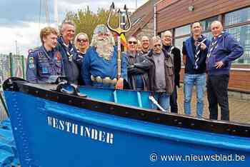 Oostendse Seascouts geeft startschot van vaarseizoen met verwelkoming zeegod Neptunus