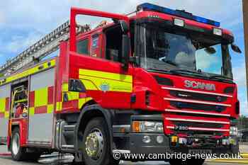Three vehicles set alight in 'deliberate' fire in Cambridgeshire