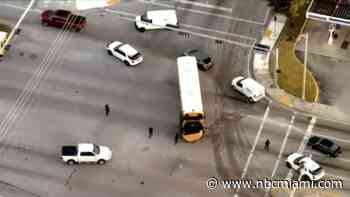 School bus crash in Miami Gardens