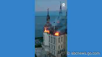 WATCH:  5 reported killed as ‘Harry Potter Castle’ damaged in Odesa