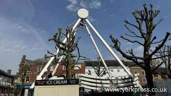 Giant Ferris wheel returns to St Sampson's square, York