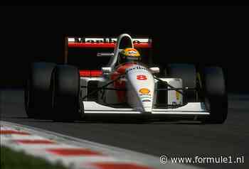 Vettel achter het stuur van Senna’s laatste McLaren