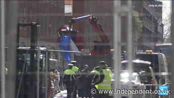 Irish police dismantle 200 tents housing asylum seekers in Dublin