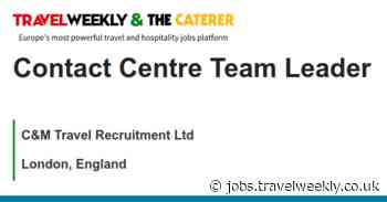 C&M Travel Recruitment Ltd: Contact Centre Team Leader