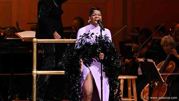 Fantasia Is Chic In Christian Siriano