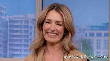 Cat Deeley looks incredible in a stylish cargo minidress and quirky rope knee high boots as she host This Morning