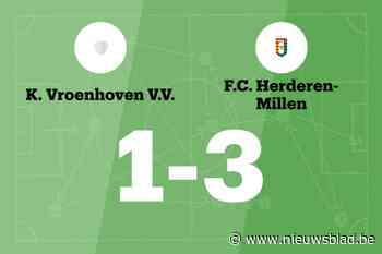FC Herderen-Millen wint uit van Vroenhoven VV, mede dankzij twee treffers Gielen