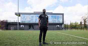 Stormzy opens Croydon football centre as Selhurst arena revamped with recording studio and games hub