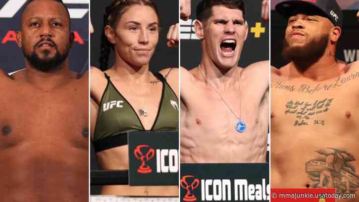 UFC veterans in MMA and boxing action May 3-4