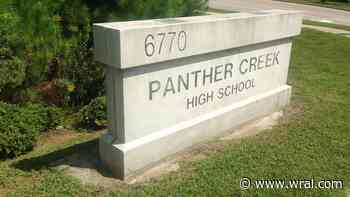 Students injured in school bus crash at Panther Creek High School