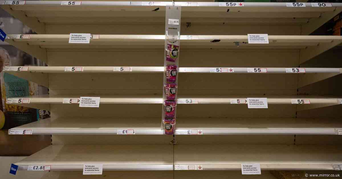 Shoppers fume at 'sad' Tesco shopper who 'clears' supermarket shelves to make £1,000 profit