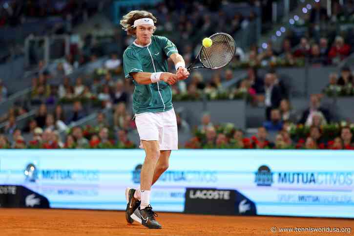 Rublev reveals the secrets behind the victory against Alcaraz in Madrid