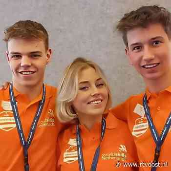 Marciano, Noortje en Stef van ROC van Twente naar WorldSkills: "Gaat niet om het winnen, meedoen al een hele beleving"