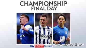 Championship Final Day: Promotions, relegations and play-offs to be decided