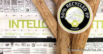 Pro Clima´s Intello und Intello Plus mit 50% Recycling-Anteil im Vlies
