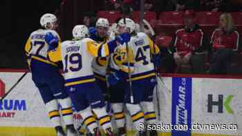 Blades even WHL East Final with overtime win in Moose Jaw
