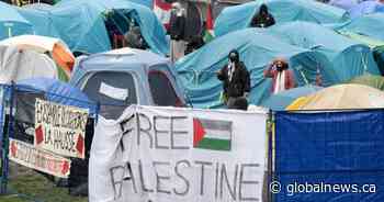 Pro-Palestinian encampment protest begins at University of Toronto