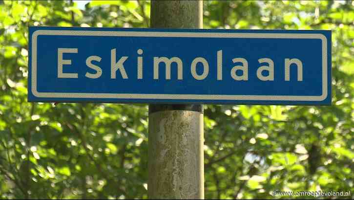 Dronten - Eskimolaan in Dronten gaat verdwijnen na klacht van inwoonster: 'Is racistisch'