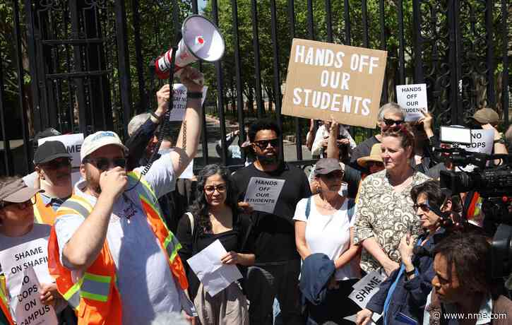 UK students begin Gaza protests after “horrifying” arrests at US universities