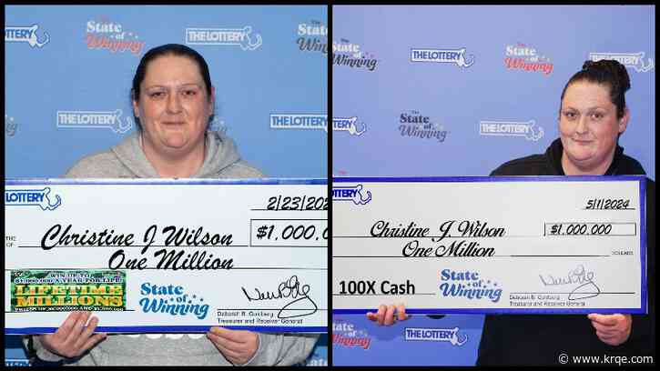 Woman wins $1 million twice in less than 3 months in Massachusetts Lottery