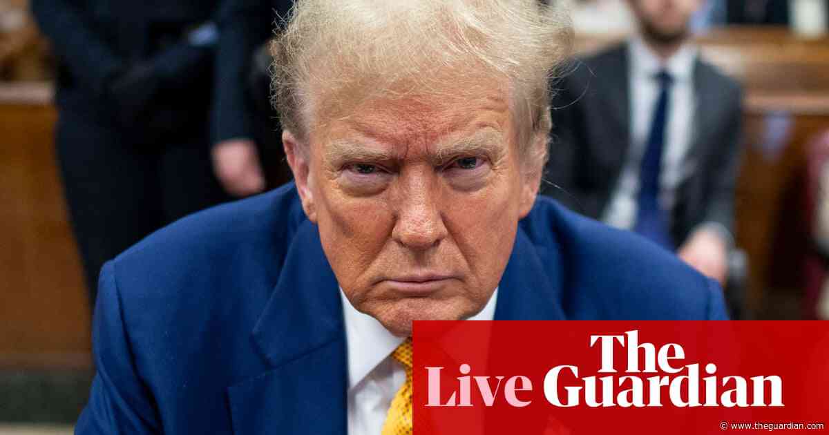 ‘What have we done’: Stormy Daniels’ lawyer tells Trump trial of 2016 election night messages – live