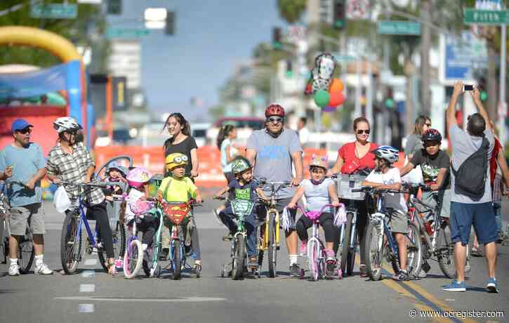 Nearly 2 miles of street in Irvine will be free of cars this Saturday