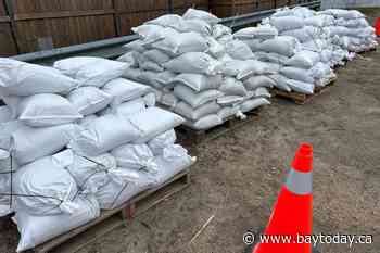Sandbag operations moved to Franklin St. as demand wanes