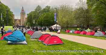 University of Manchester students occupy campus in protest against war in Gaza
