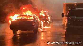 Photos: 15 Ore. police cruisers torched by arsonist