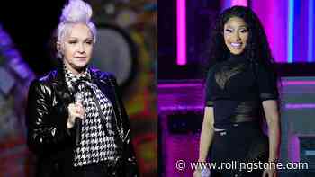 Nicki Minaj Brings Out Cyndi Lauper for ‘Pink Friday Girls’ During Brooklyn Show
