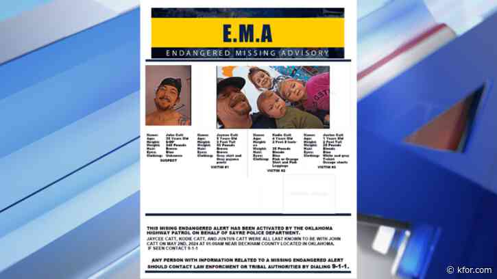OHP searching for three missing children last seen in Beckham County