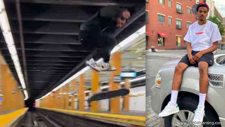 Tyshawn Jones Returns to 145th St. Subway Gap and 360 Flips It (Video)