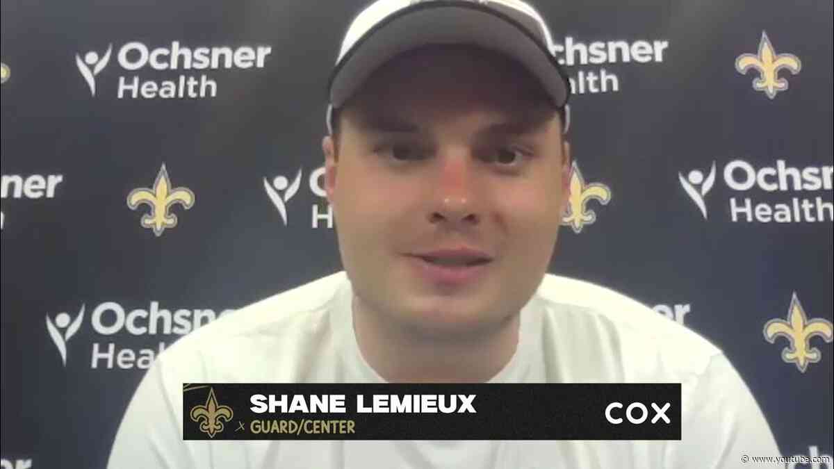 Shane Lemieux's first interview with New Orleans Saints