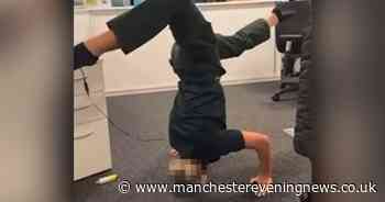 Ambulance bosses 'disappointed' at social media video appearing to show staff member doing headstands while at work