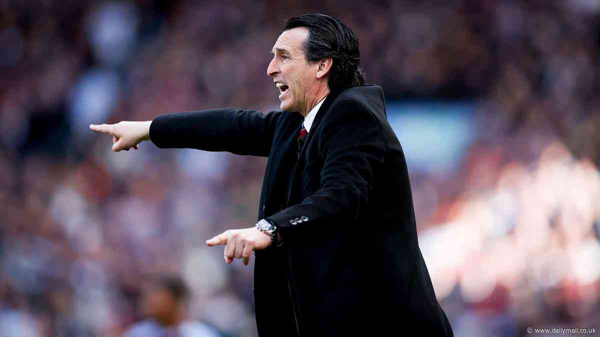 Revealed: Unai Emery's intriguing dressing rooms notes before Aston Villa's 3-1 win over Bournemouth