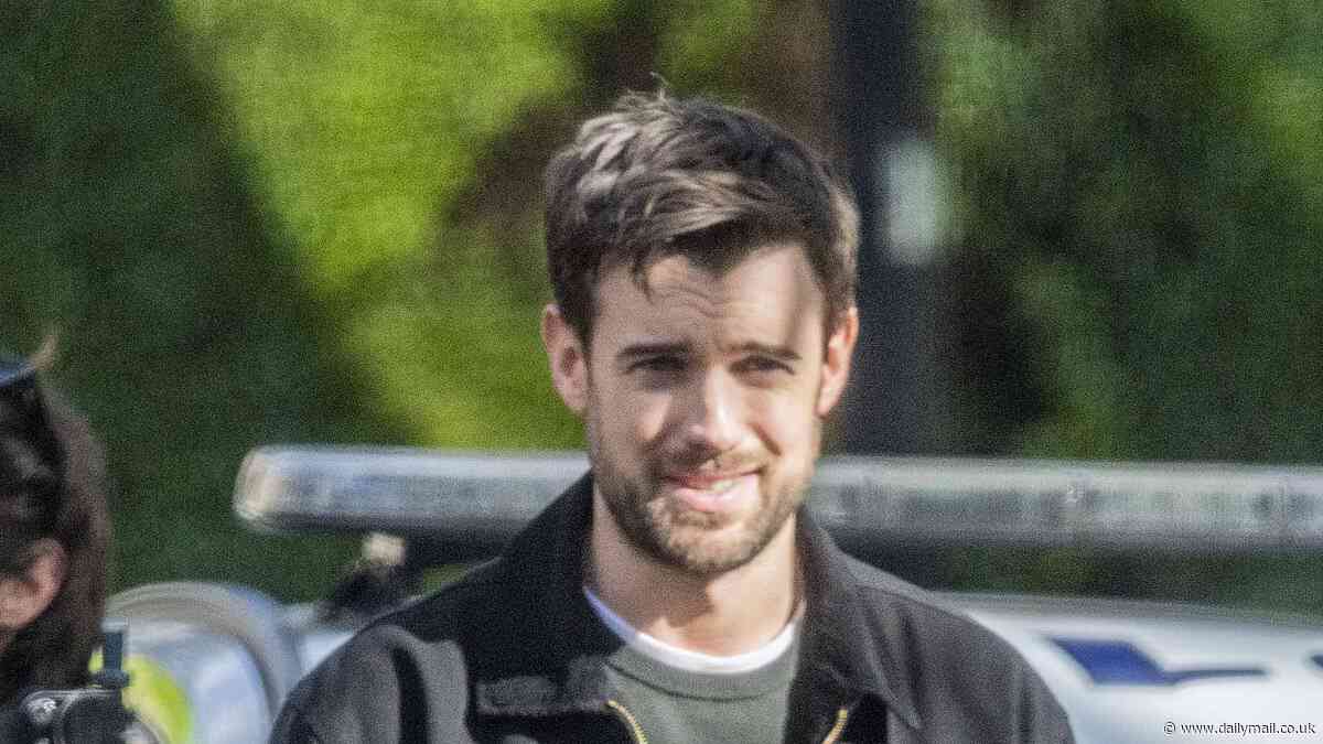Jack Whitehall is stopped and questioned by police in tense new scenes from forthcoming Amazon thriller series Malice