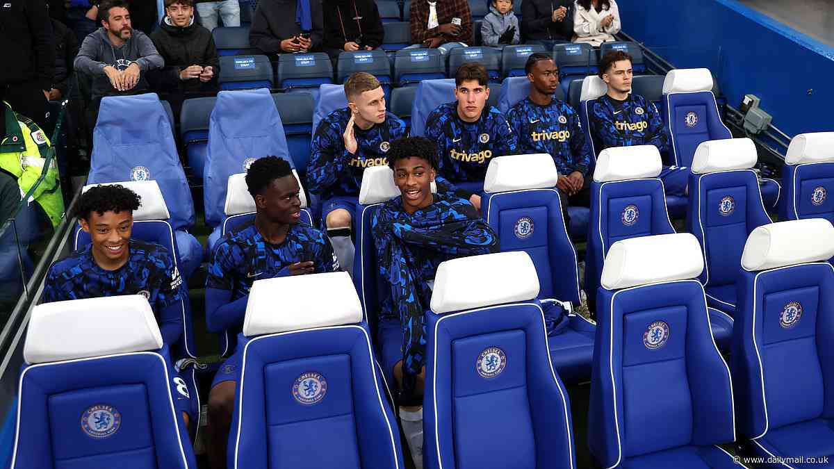 Chelsea's oldest outfield substitute for Tottenham clash is just 21 YEARS OLD... with Blues suffering injury crisis with 14 senior players out missing