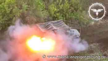 Im Video: Ukrainischer Bradley zerlegt problemlos russischen Panzer