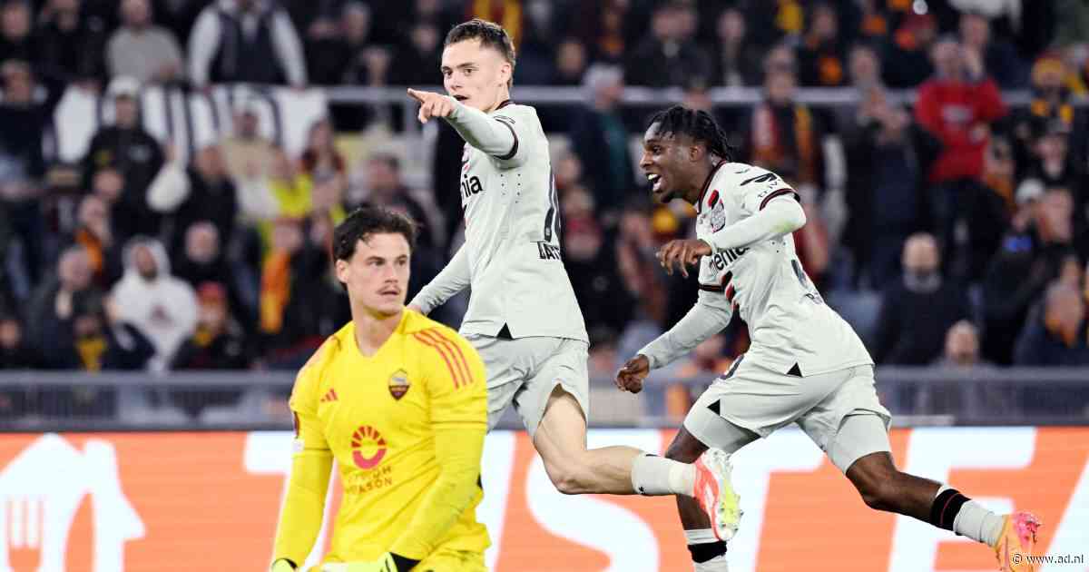 LIVE Europa League | Frimpong en Leverkusen leiden halverwege bij AS Roma na blunder van Karsdorp