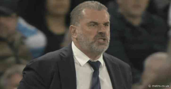 ‘He has snapped!’ – Ange Postecoglou loses it with Tottenham duo during Chelsea clash