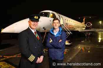 Scots father and son inspire each other to pursue aviation careers