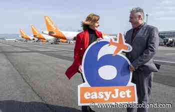 Scottish flights boost as easyJet adds Glasgow Airport plane