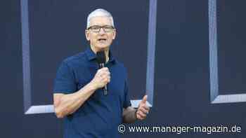 Apple Aktie im Plus: iPhone Hersteller übertrifft Erwartungen