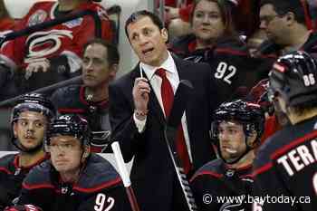 Hurricanes' Rod Brind'Amour says he feels 'really good' about reaching new contract