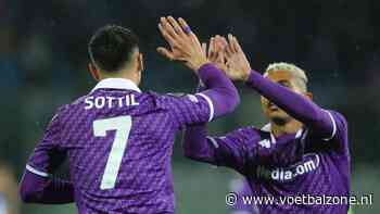 Fiorentina schiet zich in minuut 90+1 langs dapper tiental van Club Brugge